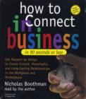 Image for How to Connect in Business in 90 Seconds or Less
