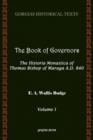 Image for The Book of Governors: The Historia Monastica of Thomas of Marga AD 840 (Vol 1)
