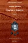 Image for Studies in Judaism (Vol 1)