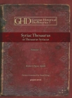 Image for Syriac Thesaurus (Vol 2) : Thesaurus Syriacus