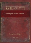 Image for An English-Arabic Lexicon (Vol 1)