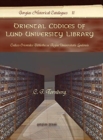 Image for Oriental Codices of Lund University Library