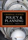Image for Criminal Justice Policy and Planning