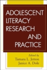 Image for Adolescent Literacy Research and Practice