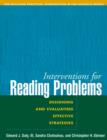 Image for Interventions for reading problems  : designing and evaluating effective strategies