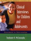 Image for Clinical Interviews for Children and Adolescents