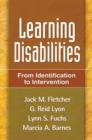 Image for Learning disabilities  : from identification to intervention