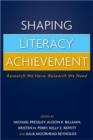 Image for Shaping Literacy Achievement