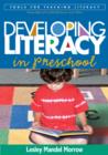 Image for Developing literacy in preschool