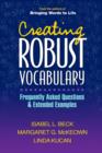 Image for Creating robust vocabulary  : frequently asked questions and extended examples