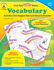 Image for Vocabulary, Grades 1 - 2: Activities That Support Research-Based Instruction
