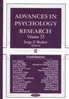 Image for Advances in Psychology Research : Volume 33