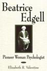 Image for Beatrice Edgell : Pioneer Woman Psychologist