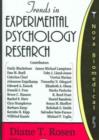 Image for Trends in Experimental Psychology Research