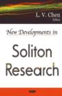 Image for New Developments in Soliton Research