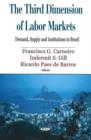 Image for Third Dimension of Labor Markets : Demand, Supply &amp; Institutions in Brazil