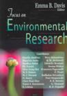 Image for Focus on Environmental Research