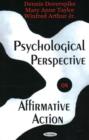 Image for Psychological Perspective on Affirmative Action
