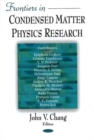 Image for Frontiers in Condensed Matter Physics Research