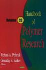 Image for Handbook of Polymer Research, Volume 20