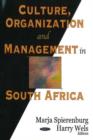 Image for Culture, Organization &amp; Management in South Africa