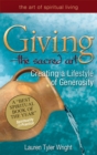Image for Giving - the Sacred Art