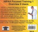 Image for HIPAA Focused Training 1 Overview, 5 Users