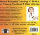 Image for HIPAA Focused Training : No. 3D : Notice of Privacy Practices, 5 Users