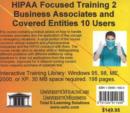Image for HIPAA Focused Training : Business Associates &amp; Covered Entities, 10 Users : No. 2