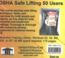 Image for OSHA Safe Lifting, 50 Users