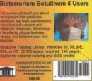 Image for Bioterrorism Botulinum, 5 Users