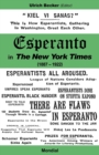 Image for Esperanto in the New York Times (1887 - 1922)