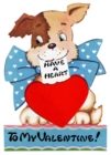 Image for Dog with Bow Tie Valentine - Greeting Card