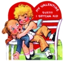 Image for Couple Kissing On Bench Valentine -  Greeting Card