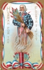 Image for Uncle Sam w/ Fireworks - 4th of July Greeting Card