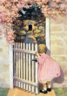 Image for Girl Looking In Garden - Birthday Greeting Card