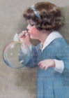 Image for Girl Bubble Blower - Birthday Greeting Card