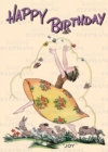 Image for Joyous Girl With Rabbits - Greeting Card