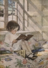 Image for Girl Reading @ Window - Books &amp; Readers Greeting Card