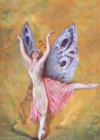 Image for Winged Ballerina Dancing - Greeting Card