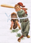 Image for Boys Playing Baseball - Greeting Card
