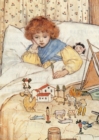 Image for Girl in Bed With Toys - Get Well Greeting Card
