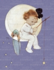 Image for Baby Girl on Moon - Greeting Card