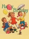 Image for Happy Children with balloons - Birthday Greeting Card