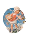 Image for Girl in pinafore with flowers and butterflies - Encouragement Greeting Card