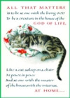 Image for Marie Angel Cat Inspirational Greeting Card