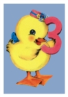 Image for Duckling Third Birthday Card