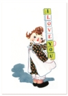 Image for Raggedy Ann Sends Her Love Friendship Greeting Card