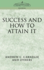 Image for Success and How to Attain It