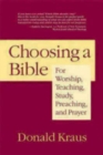Image for Choosing a Bible